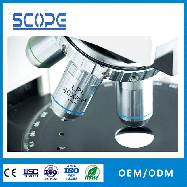 polarizing microscope infinity non-stress objective